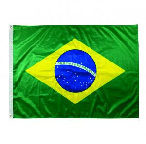 Bandeira Oficial do Brasil - Modelo Estampada Dupla-Face      