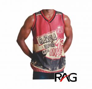 REGATA NBA   Sublimação total frente e costa   